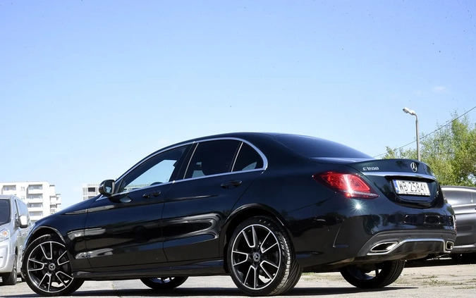 Mercedes-Benz Klasa C cena 126688 przebieg: 110196, rok produkcji 2018 z Nowogród małe 436